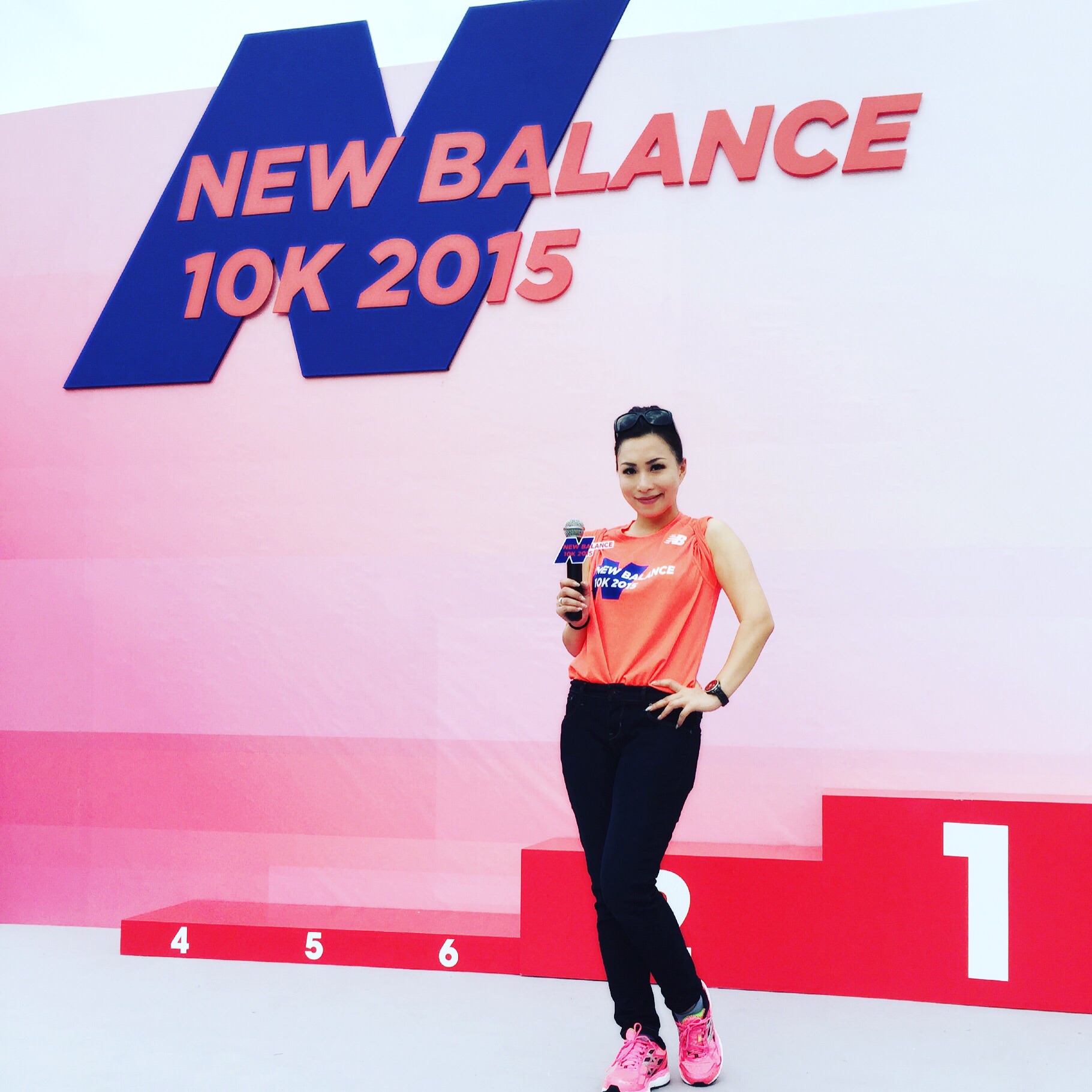 Sherry Cheng 鄭曉瀠司儀工作紀錄: New Balance 10K 2015