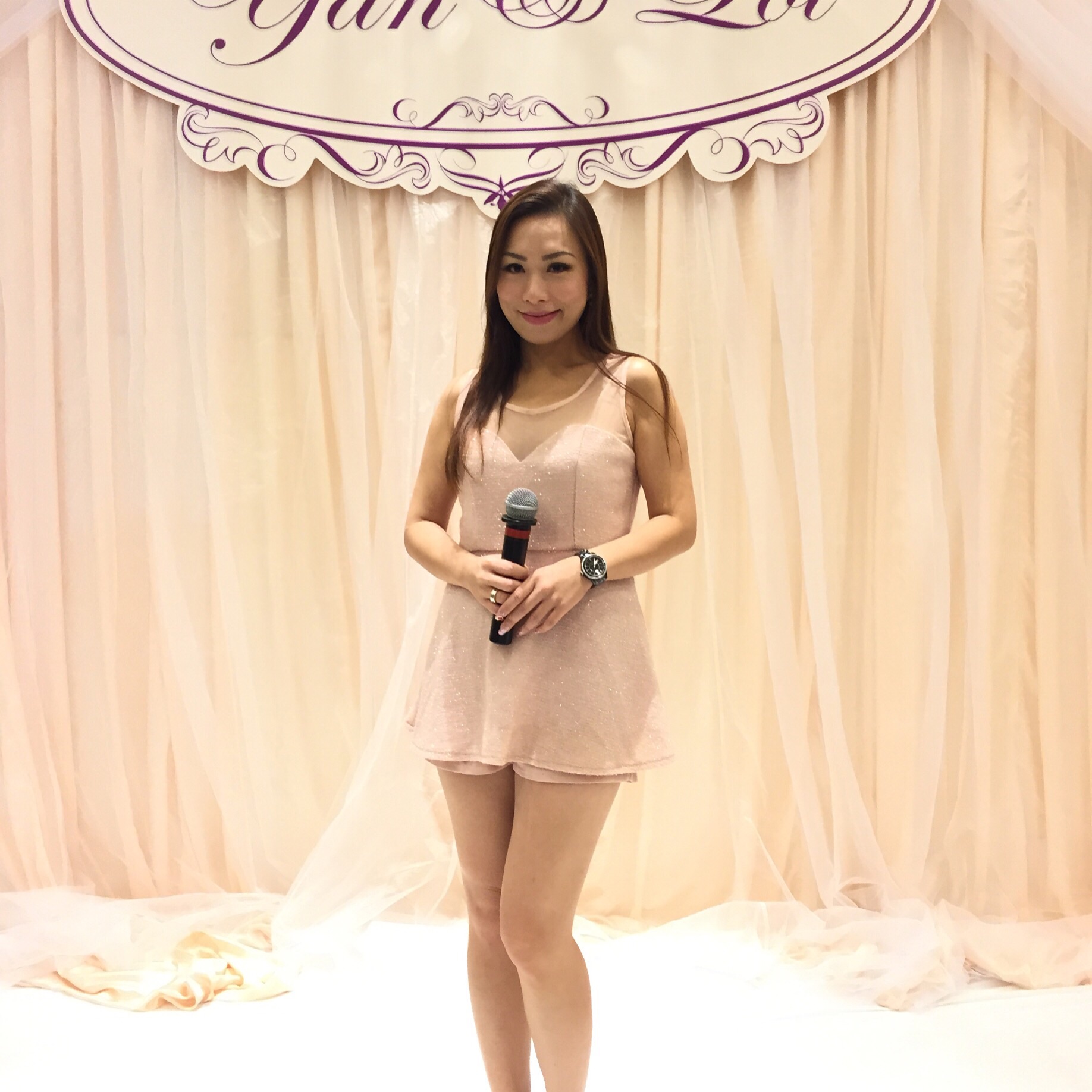 Sherry Cheng 鄭曉瀠司儀工作紀錄: wedding clients- yan & Loi 