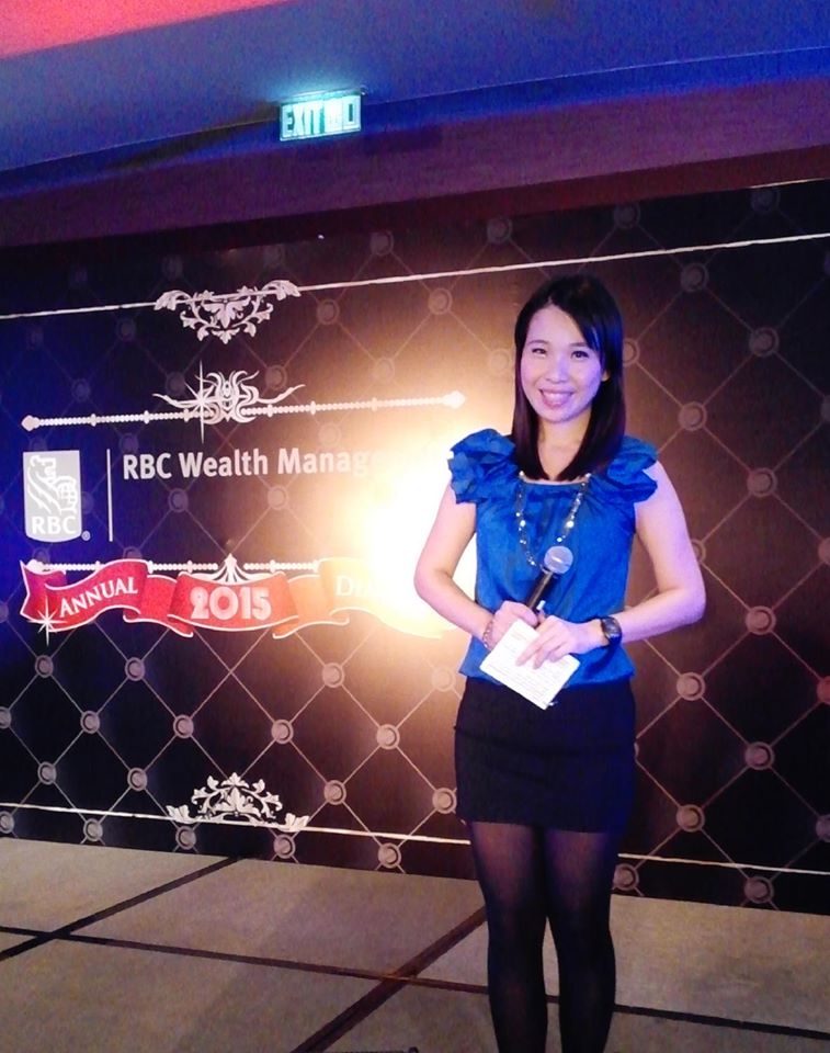 梁雯婷 Agnes Leung之司儀主持紀錄: RBC Wealth Mgt Annual Dinner 2015 