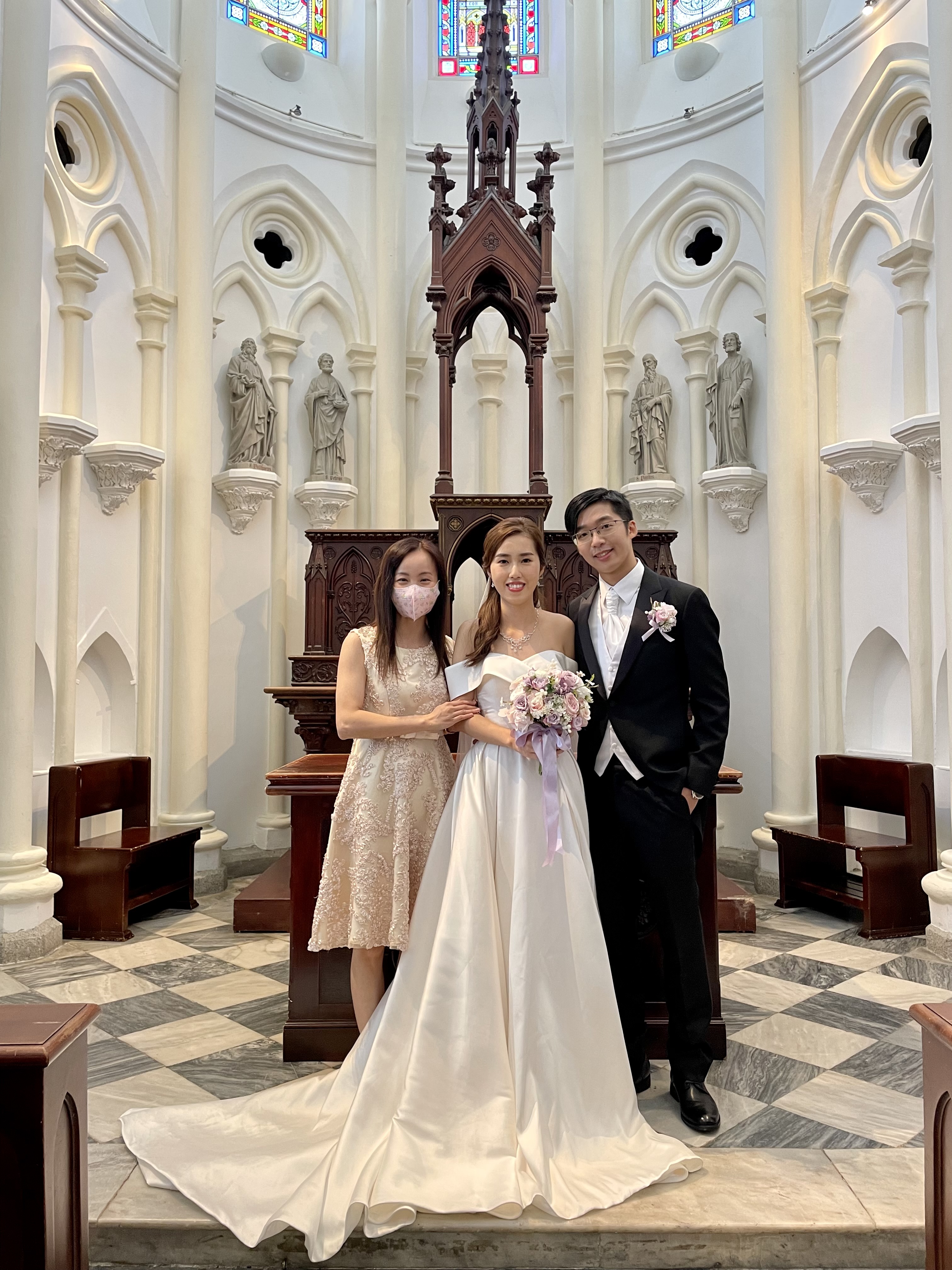 MC Angel Leung司儀工作紀錄: 半日婚禮統籌及婚禮司儀 Wedding Planner & Wedding MC @伯大尼教堂