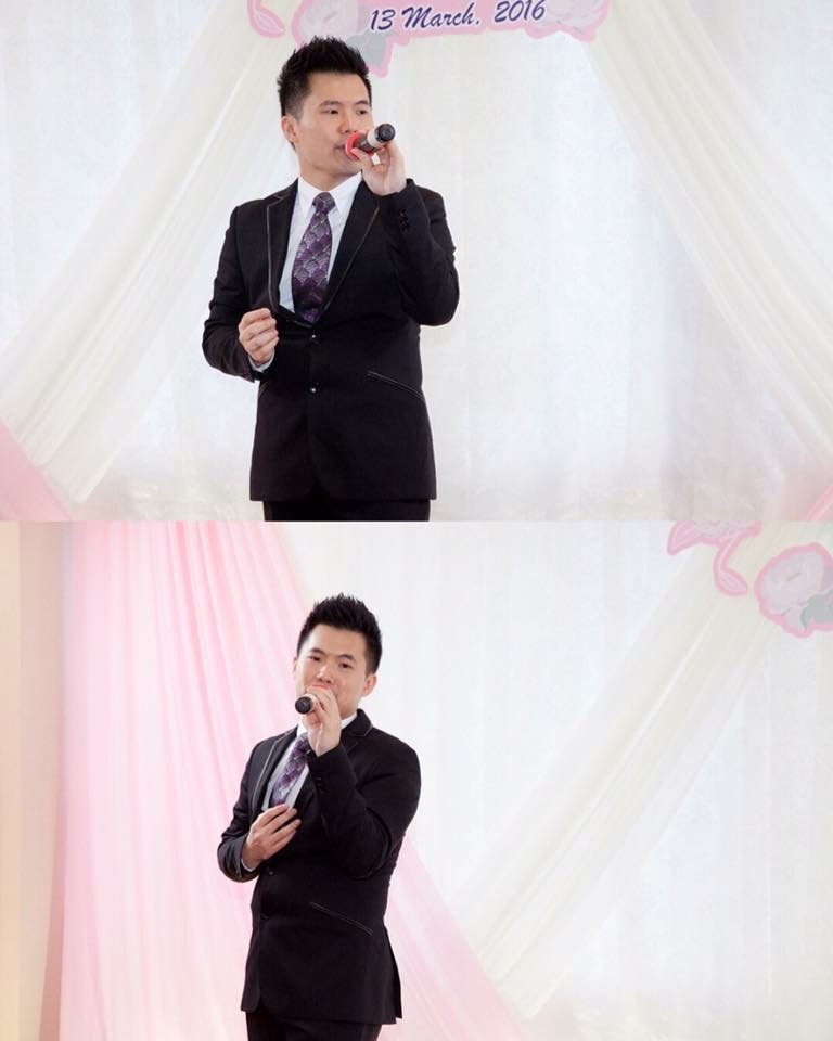 MC Alvin Li 李子俊司儀工作紀錄: 結婚週年晚宴司儀 - 唱歌表演