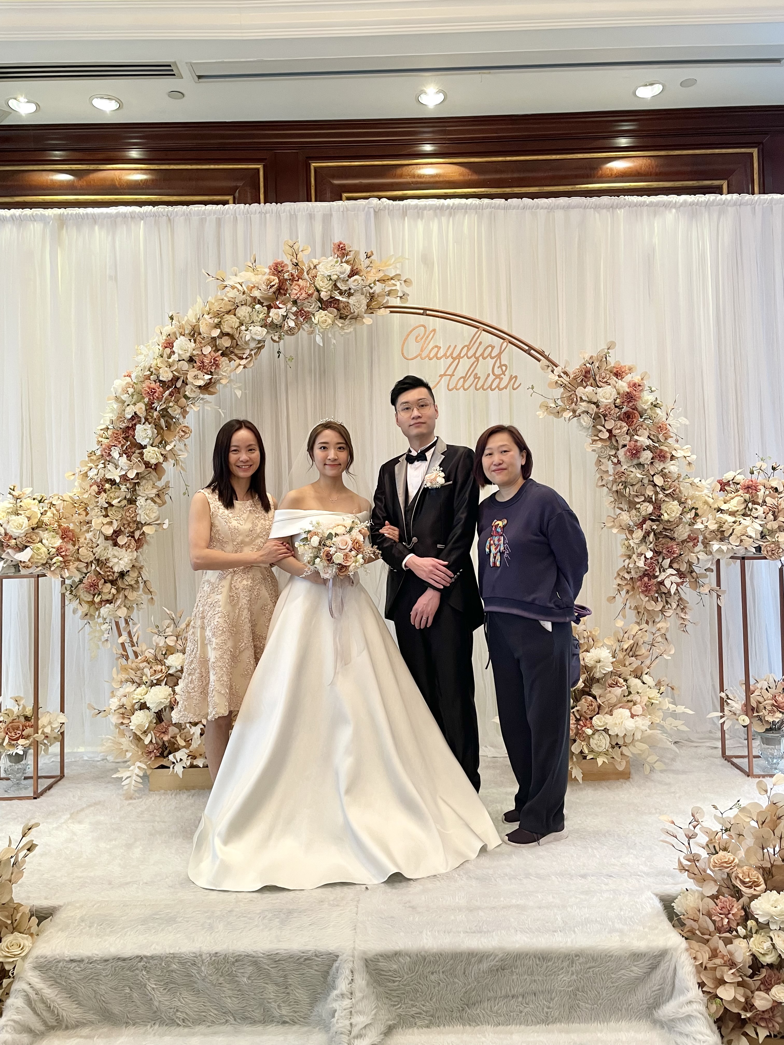 MC Angel Leung司儀工作紀錄: 半日婚禮統籌及婚禮司儀 Wedding Planner & Wedding MC@港島香格里拉酒店